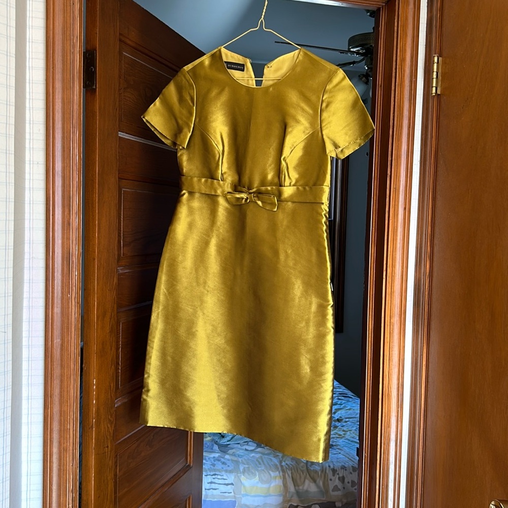 Burberry silk knee length dress, worn once